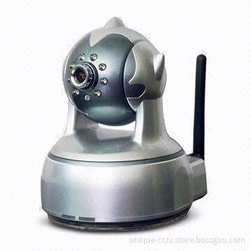 IP Camera with 1/4-inch CMOS Image Sensor and 30fps Frame Rate, 5V DC Power